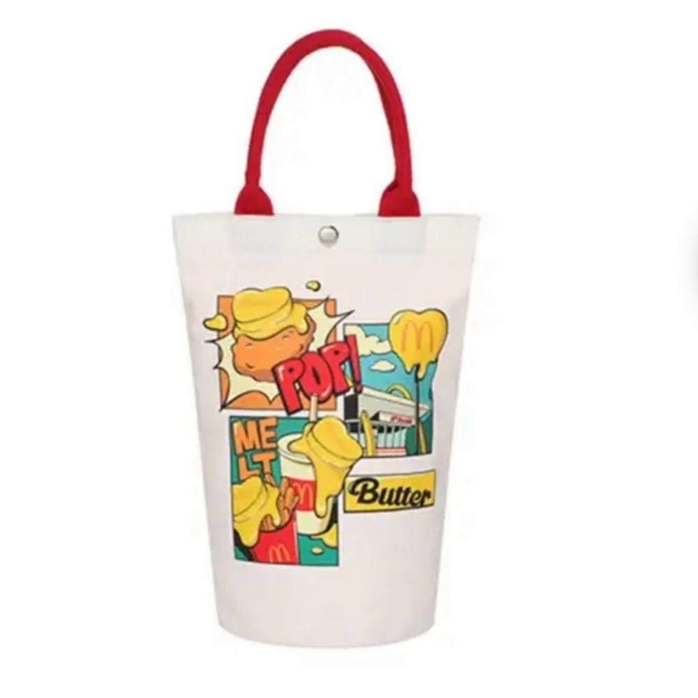 BTS x McDonalds Melting Butter Tote - Retired - Picture 5 of 11
